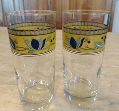2 Mikasa Intaglio Arabella Highball Water Tea Glass 14 Oz