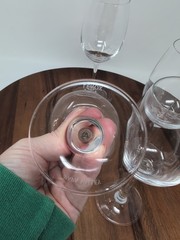 Set Of Four Lenox Napa Valley Sauvignon Blanc Wine Glasses