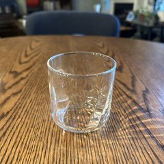 Libbey Glass Tumblers Wavy Textured Pattern Rocks Whiskey Glasses Set Of 5