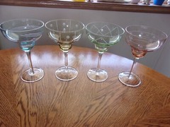 Margarita Etched Laura Glass Allegro Etched 12 Oz – Set of 4