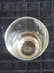 3 «On the Rocks» Clear Flared Heavy Bottom Glasses by Libbey Glass • 3⅜» Tall