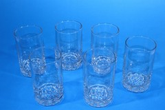 Set Of 6 Libbey Nob HILL Double Old Fashioned Cocktail Low Ball Glasses 4oz