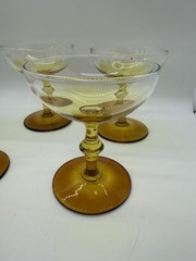 Forever Amber By Libby Glass Company 4.5” Tall Champagne Or Parfait Glass