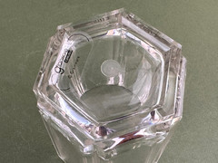 3 Grainware Carlisle Clear Lucite Acrylic Double Old Fashioned Tumblers 4.5»