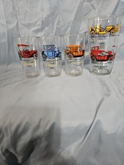 Set Of 3 LIBBEY AUTO Glasses w/ 28oz