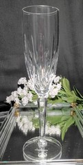 Lenox CLARITY Millennium Collection Luxury Crystal Champagne Flute Glass
