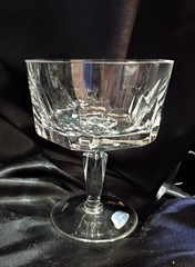 Gorham Citadel Epic Sherbet Stems Clear 1973-1974 Set Of 6 Signed