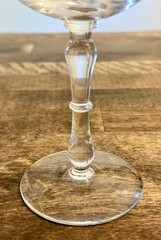 Vintage Set 10 Etched Coupe Champagne Glasses Grapes/Vines 1930 Tiffin Style
