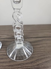 Cristal D’ Arques France Champagne Millennium 2000 Lead Crystal Glasses Set Of 2