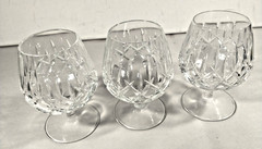 Stuart Glengarry Cambridge Crystal 4-3/4″ Brandy Glasses – Set of 3