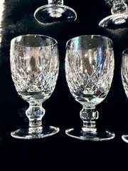 RARE WATERFORD»KILCASH»WATER GOBLET, 5 1/4″H, EXCELLENT CONDITION, 7 AVAILABLE