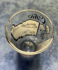 VTG State Song Souvenir Glass 5″ Ohio