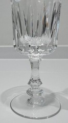 Signed GORHAM Crystal DE MEDICI Pattern 6″ WINE GLASS ~ Multiple Available