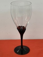 MIKASA CRYSTAL — ALEXANDRA, BLACK — WATER GOBLET