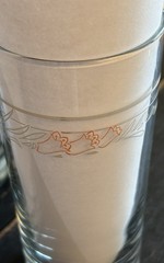 VTG Corelle Coral Tulip Rose Tumblers Water Glasses – 7