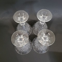 Crystal Vodka Martini Glass Set of 4
