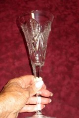 Lovely Waterford Crystal Millennium Happiness Champagne Flute 9 1/4″ no box