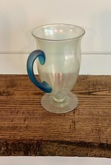 Steuben-Carder Era Iridescent Cyprian Lemonade Glass-Shape #3165