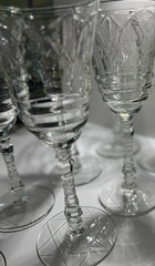 Rock Sharpe Normandy, Stem 3005, Cut Florals: Water Goblet mint!