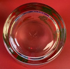 Vtg 80’s Christmas Libbey Cocktail Glass SET OF 4 Tumbler Green Wreath Red Bells