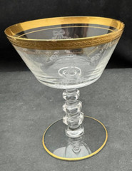 Tiffin-Franciscan Bouquet Tall Sherbets (set of 3)