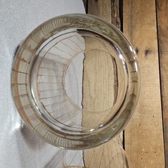 2 Vintage Culver Devon Gold Vertical Stripe Old Fashioned Low Ball Rocks Glasses
