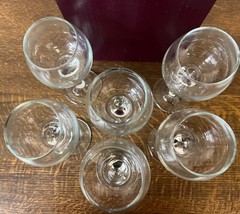 Libbey Stemware Glasses Balle Connoisseur 6 Pieces 7 1/4 oz Original Box