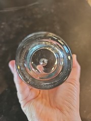 Kosta Boda Sweden Pippa Controlled BUBBLE Slanted 5 1/2″ Whiskey Glass