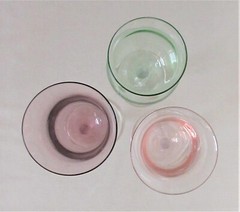 Studio Art Wine Glass w/Curved Stems Set of 3