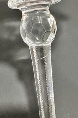 VTG Rogaska Galliano Crystal 7 1/8″ Champagne Tall Sherbet Glass Hand Blow 5 Pcs