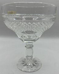 Hearthside Crystal Champagne Sherbet Glass 8 oz Yugoslavia with origanal sticker
