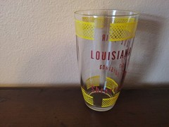Vintage 1953 Louisiana State Fair Shreveport 5 1/2″ Drinking Glass