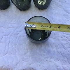 Vintage Green Anchor Hocking Drinking Glasses Set Of 8