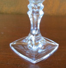 Cristal D’Arques Durand Biarritz Canet Square Foot Wine Goblet(s)