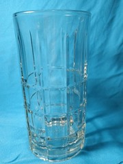 Tartan (Manchester) Clear Flat Bottom Iced Tea Glass by Anchor Hocking U.S.A.