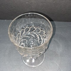 EAPG Adams & Co. Plume 10.5oz Water Goblet C1880’s