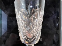 Vintage Waterford Clare Clear Glass Set of 8 Sherry Glasses