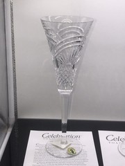 Waterford Crystal Celebration Toasting Flutes 3rd Edition «Dreams» Stunning