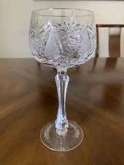 Excellent European Imperial Slovakia Crystal Avondale Water Glass 12 0z