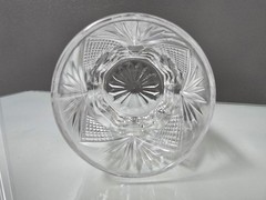 Set of 5 Vintage Hand Cut Crystal Cordial Liqueur Glasses 2.2″ Pinwheel