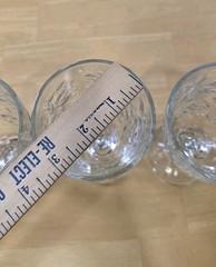PRINCESS HOUSE FANTASIA Water Goblets Floral Poinsettia Set Of 4