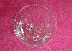 Unknown Crystal (UNK4272 Cut Rim Band & Panels) 6″ WINE GLASS(es) Exc (8 avail)
