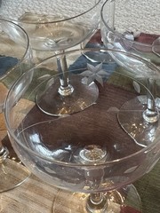 9 Princess House Crystal Champagne/Dessert Glasses 4 3/4” SEE Description