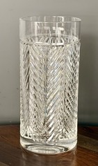 Ralph Lauren Crystal Herringbone Highball Iced Tea Water Glass – SET OF 10