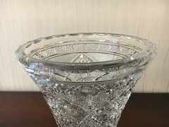 1 Vase / P I E C E U N I Q U E in Baccarat crystal