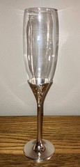 Vera Wang Wedgewood Glass Champagne Flute Lace Bouquet