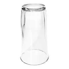 Libbey COSMOS 0179 Clear Optic Heavy 18 OZ Glass Cooler EUC
