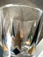 6 Anchor Hocking GOLDEN PEAKS Atomic Old Fashion Glasses 8 oz 3 3/8″