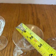 Set Of 4 Vintage Fostoria Colony pedestal Champagne/Tall Sherbet dessert dishes