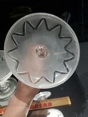 2 Compotes Bowl Blown Flint Glass Crystal Satin Frosted Boston & Sandwich 1800’s